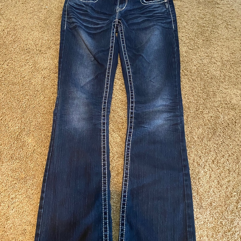 Silver jeans